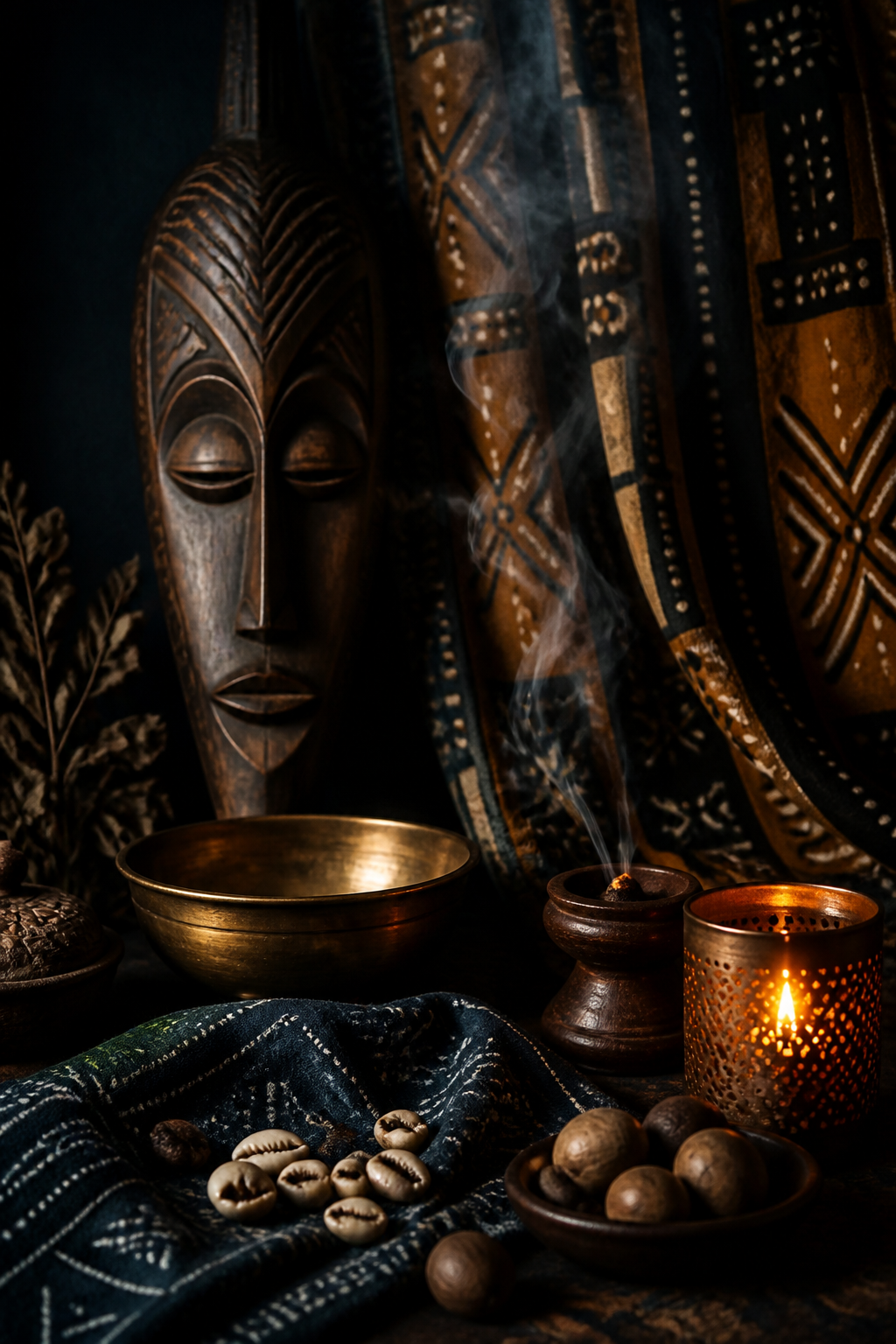 Objets de consultation spirituelle — tradition africaine